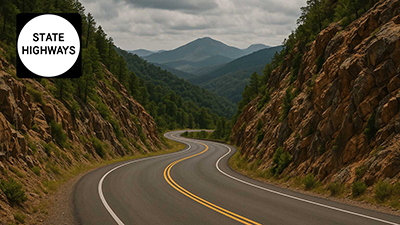 9 - st highway cat card -