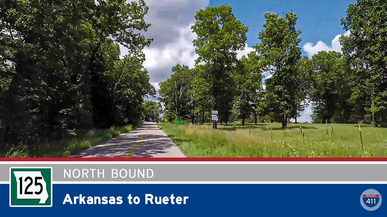 Missouri State Route 125: Arkansas to Rueter