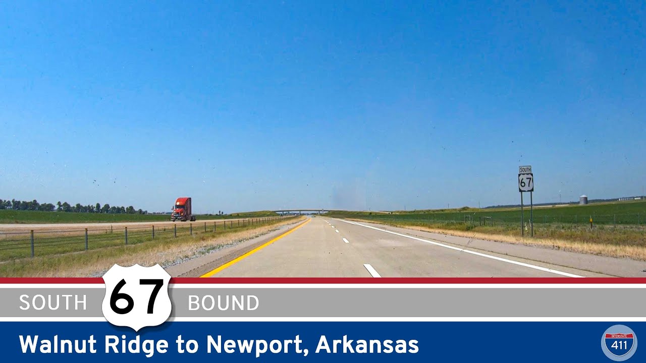 Interstate 57: Walnut Ridge to Newport – Arkansas