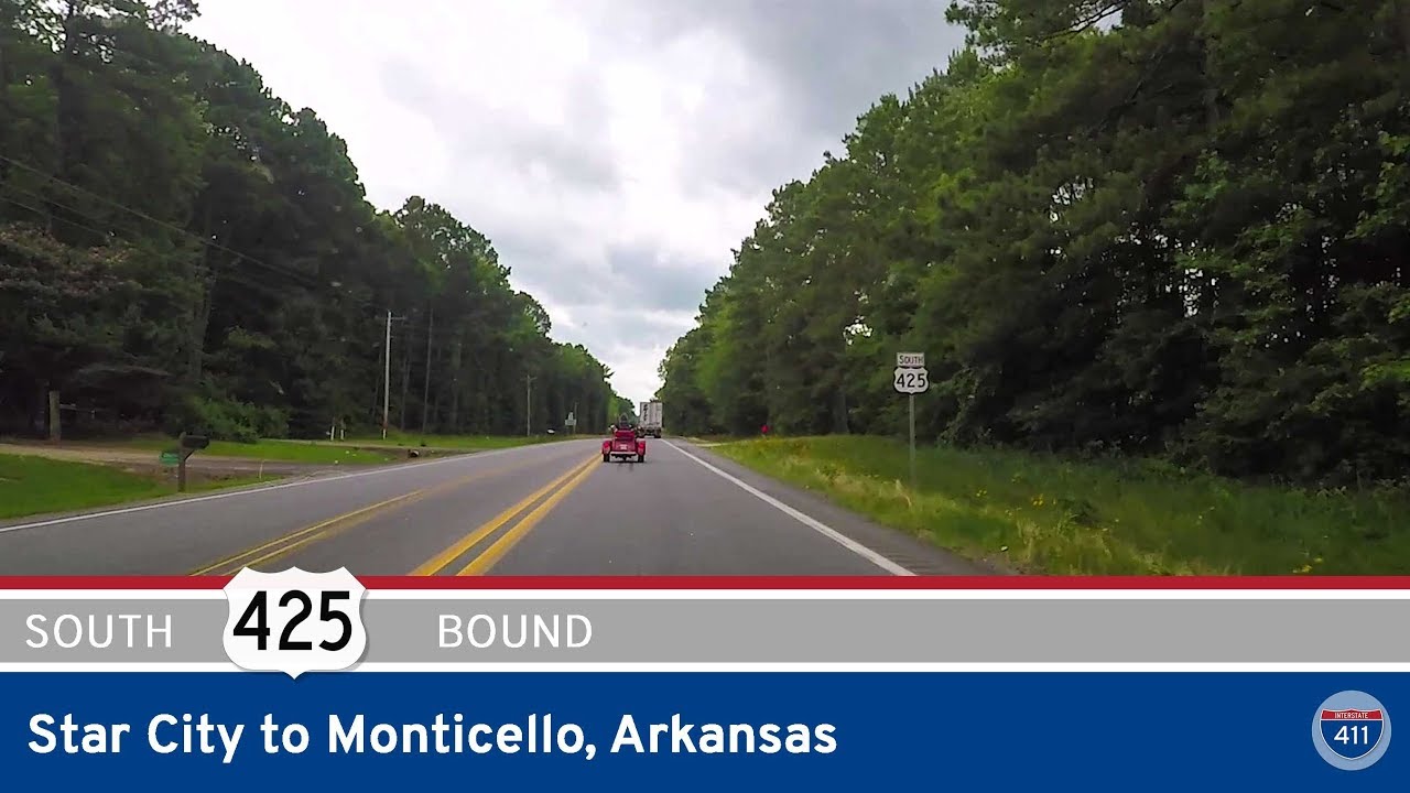 U.S. Route 425: Star City to Monticello – Arkansas