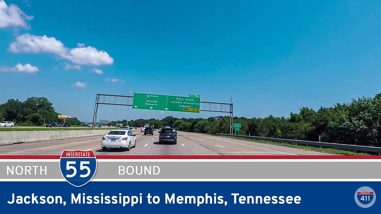 Interstate 55: Jackson to Memphis – Mississippi