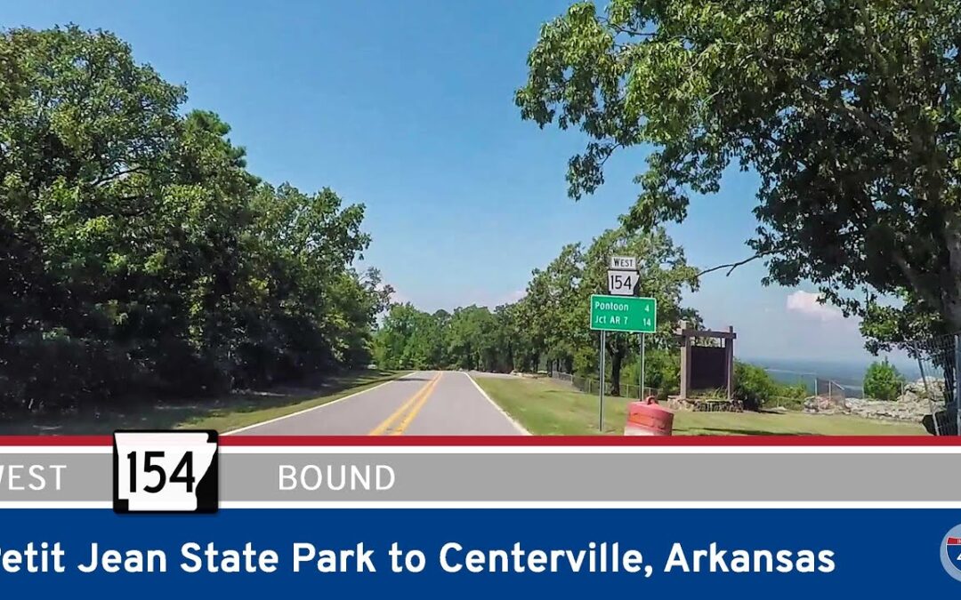 Arkansas Highway 154: Petit Jean State Park to Centerville