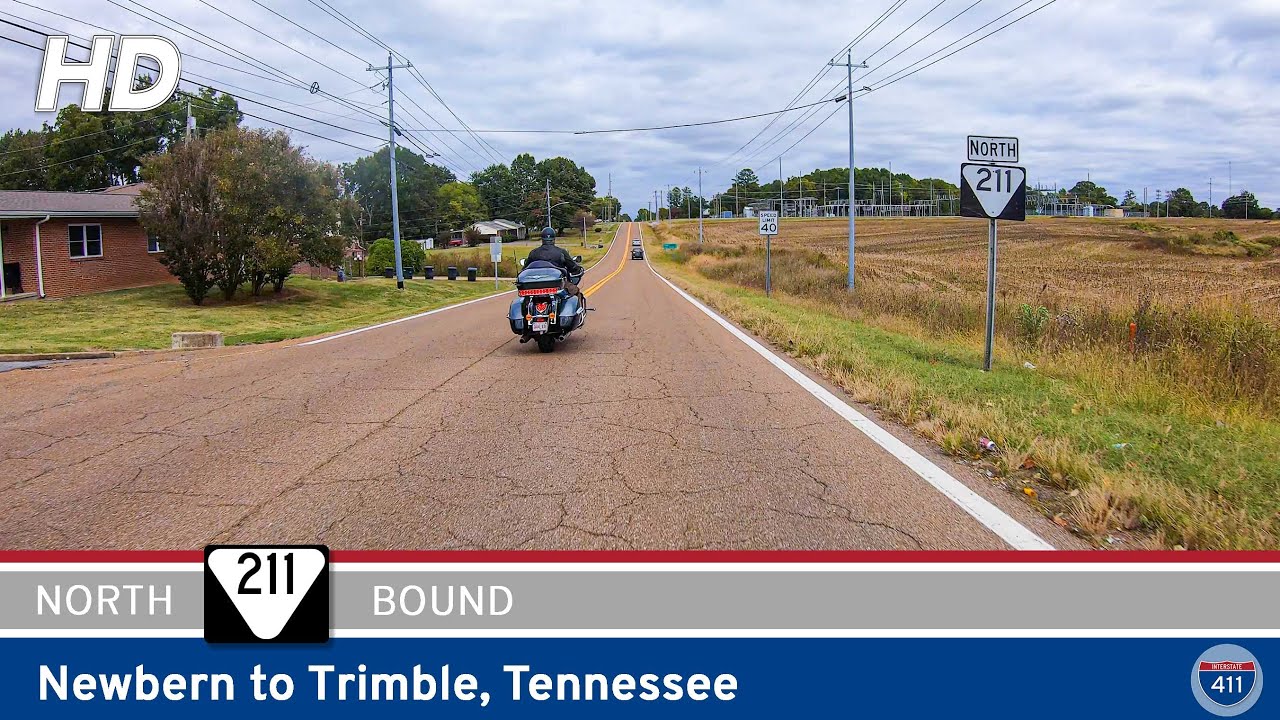 Tennessee Secondary Route 211: Newbern to Trimble