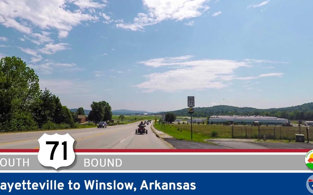 U.S. Highway 71: Fayetteville to Winslow – Arkansas