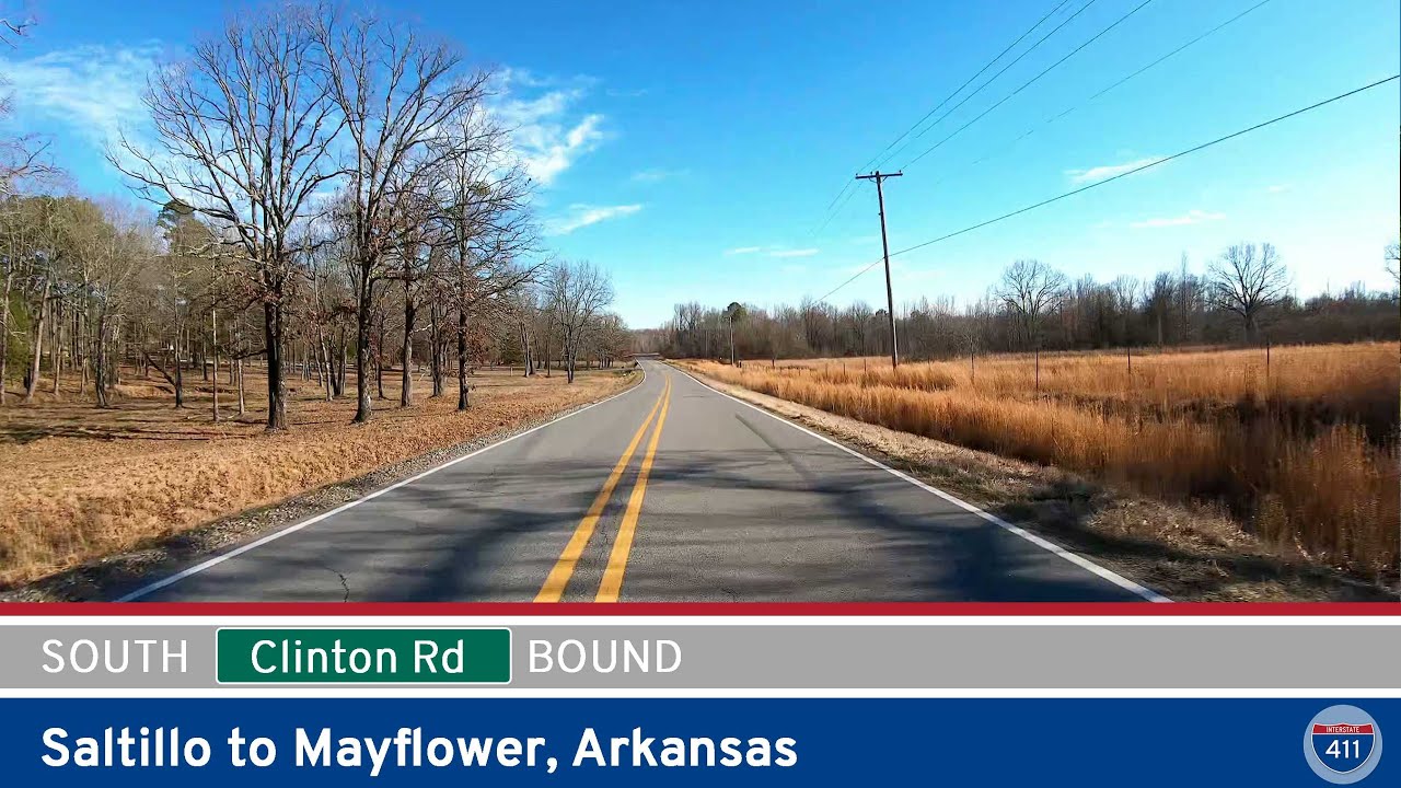 Clinton Road: Saltillo to Mayflower – Arkansas