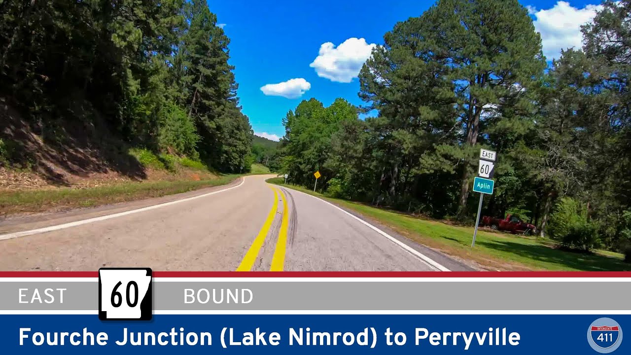 Arkansas Highway 60: Fourche Junction to Perryville