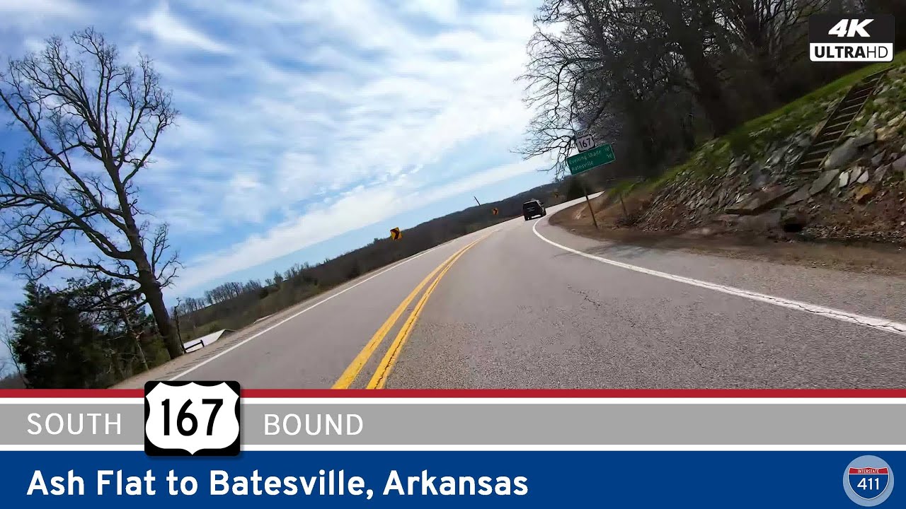 U.S. Route 167: Ash Flat to Batesville – Arkansas