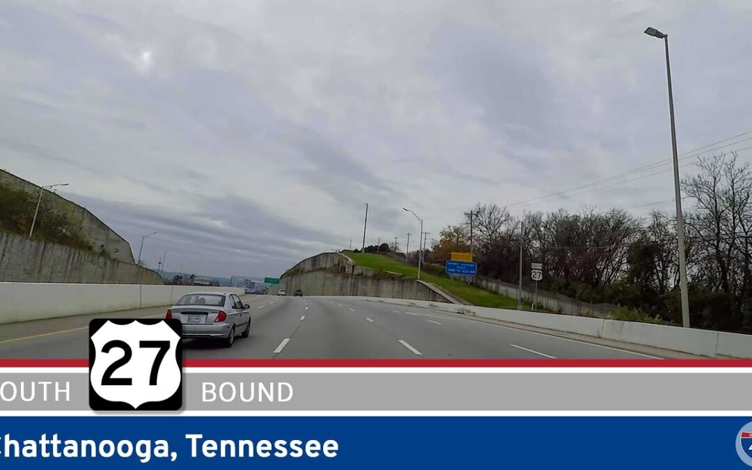 U.S. Route 27: Southbound in Chattanooga, Tennessee
