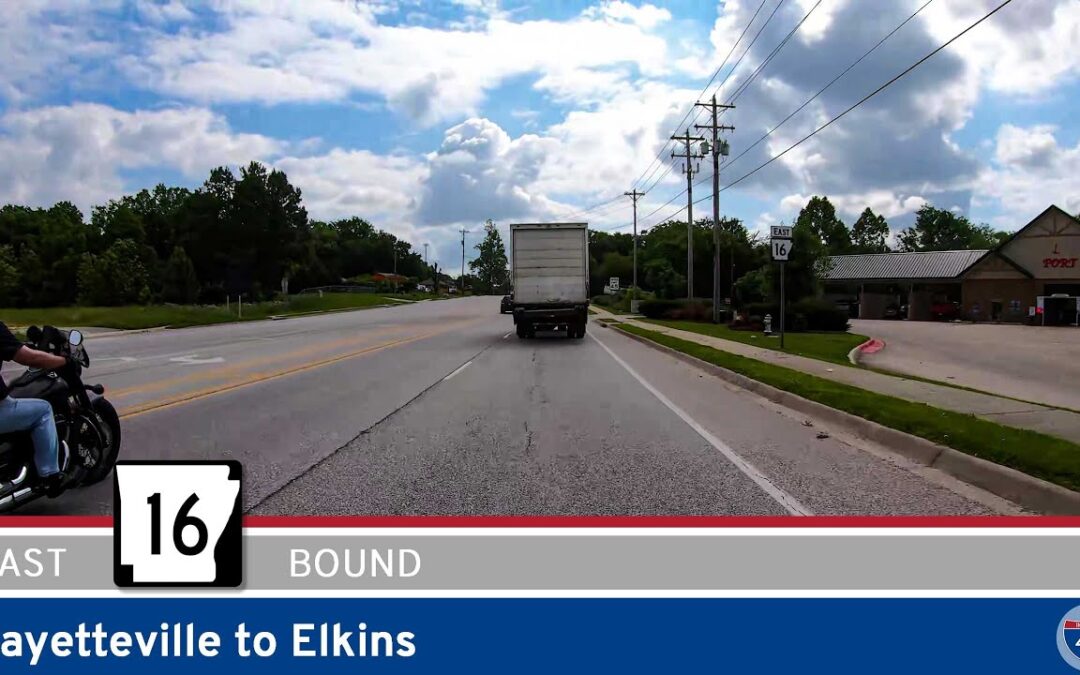 Arkansas Highway 16: Fayetteville to Elkins