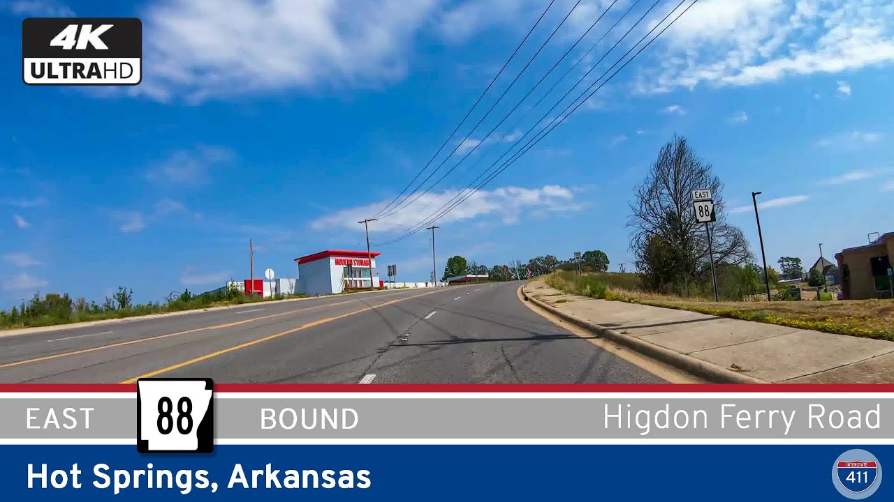 Arkansas Highway 88: Higdon Ferry Rd – Hot Springs