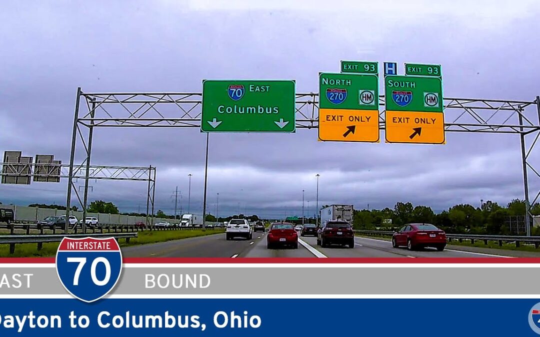 Interstate 70: Dayton to Columbus – Ohio