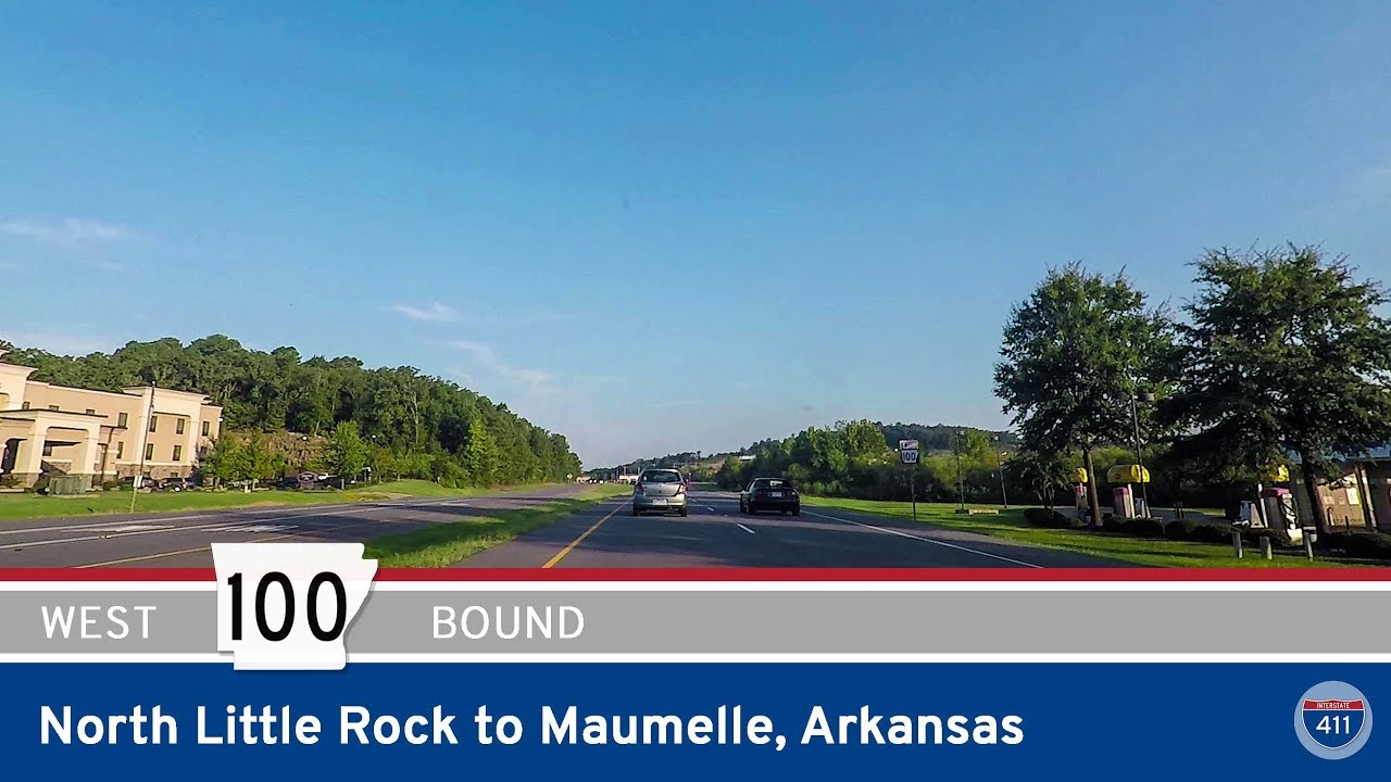 Arkansas Highway 100: North Little Rock to Maumelle