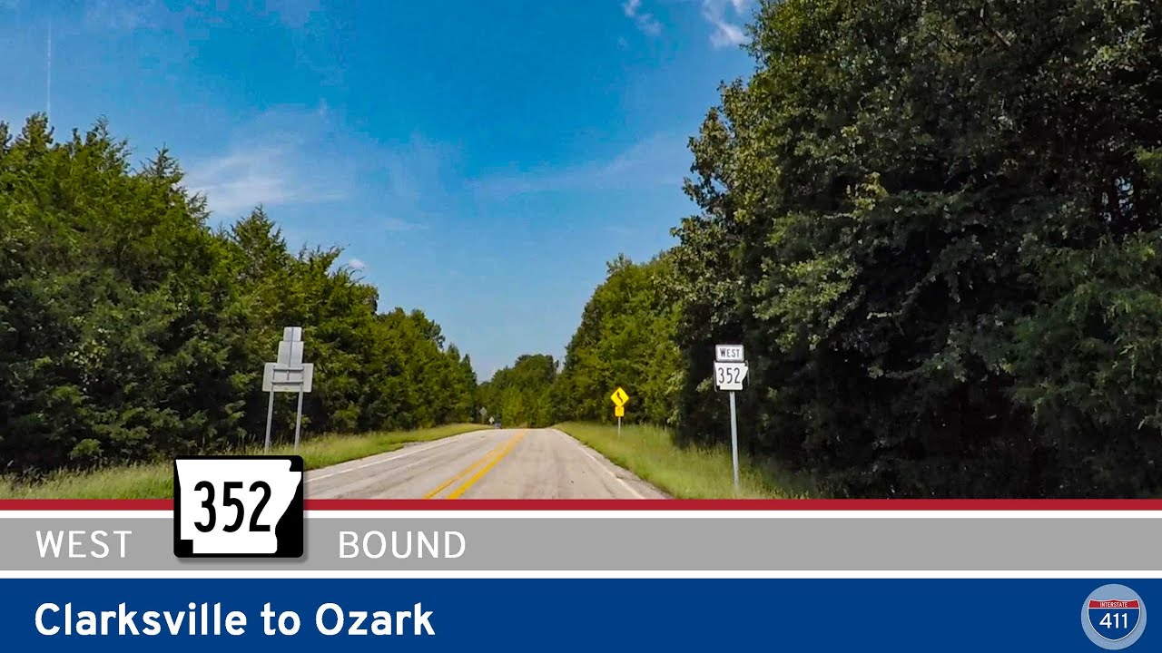 Arkansas Highway 352: Clarksville to Ozark