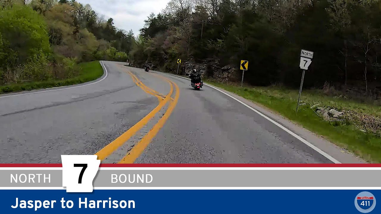 Scenic Arkansas Highway 7: Jasper to Harrison