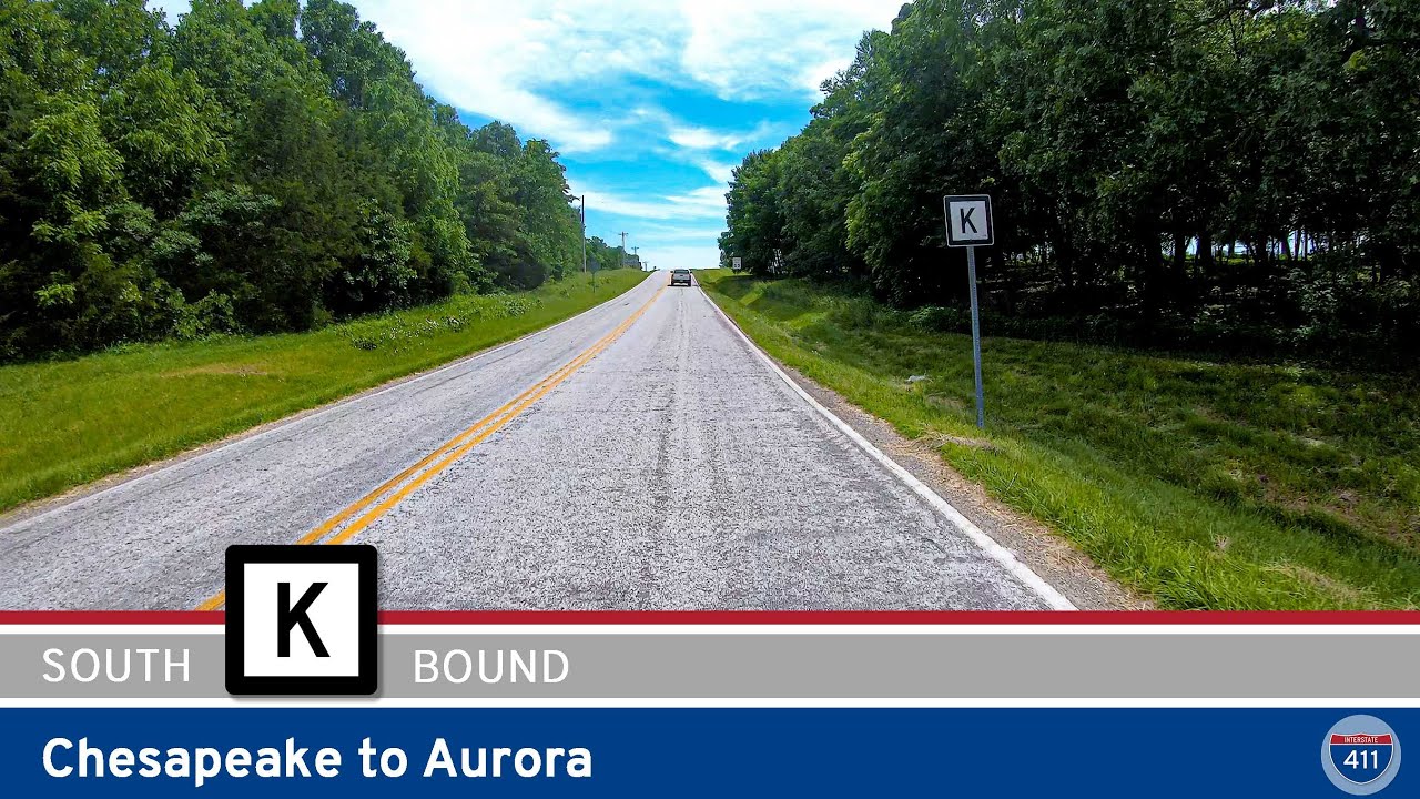 Missouri Supplemental Route K: Chesapeake to Aurora