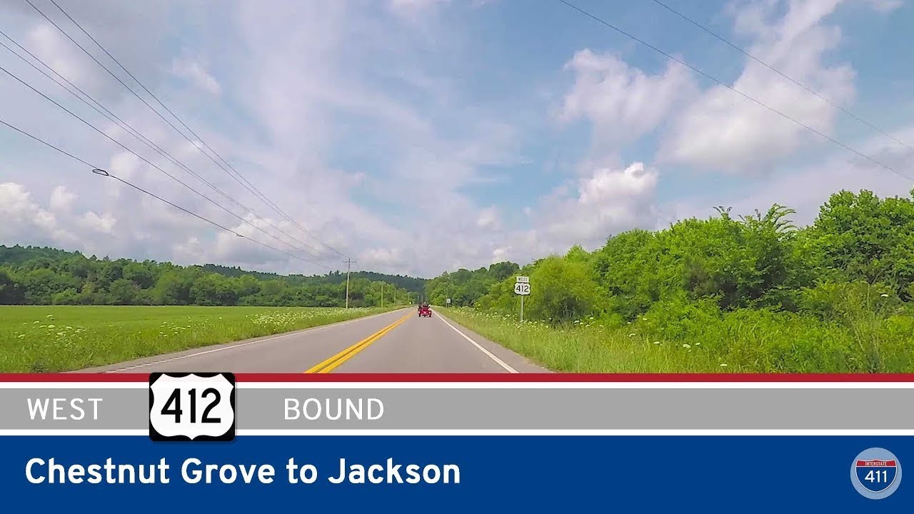 US Highway 412: Chestnut Grove to Jackson – Tennessee