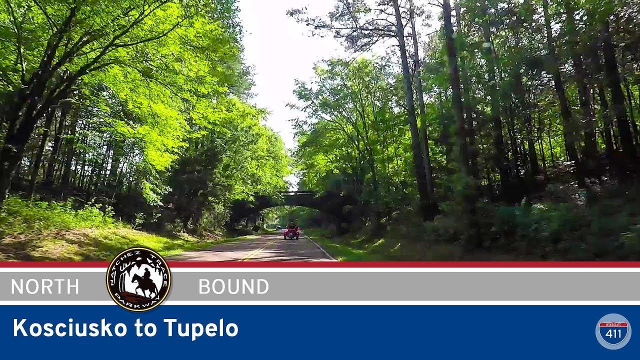 Natchez Trace Parkway: Kosciusko to Tupelo – Mississippi