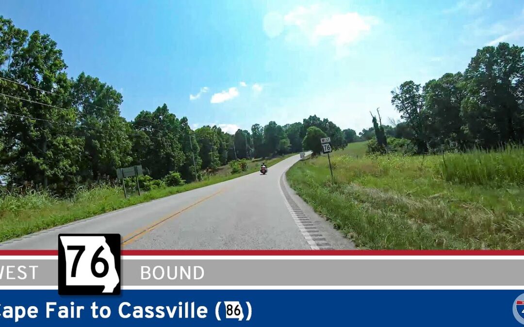 Missouri Route 76: Cape Fair to Cassville