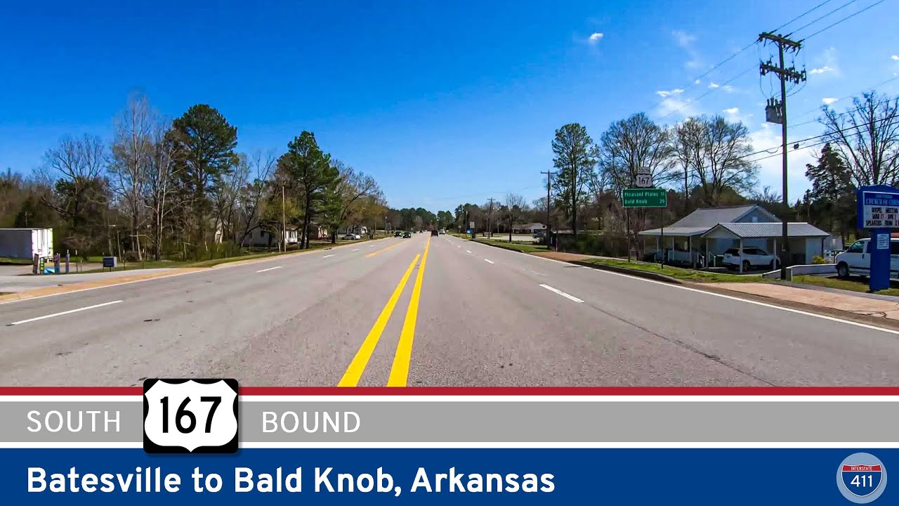 U.S. Route 167: Batesville to Bald Knob – Arkansas