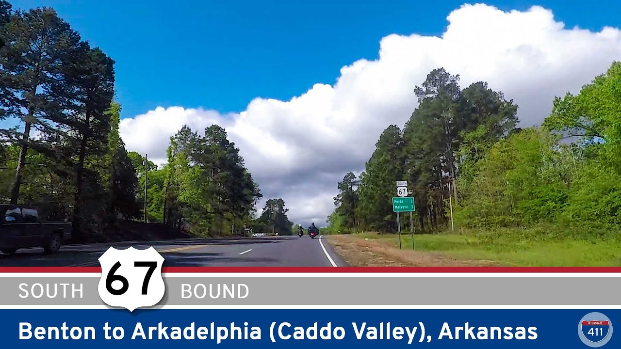 U.S. Highway 67: Benton to Arkadelphia (Caddo Valley) – Arkansas