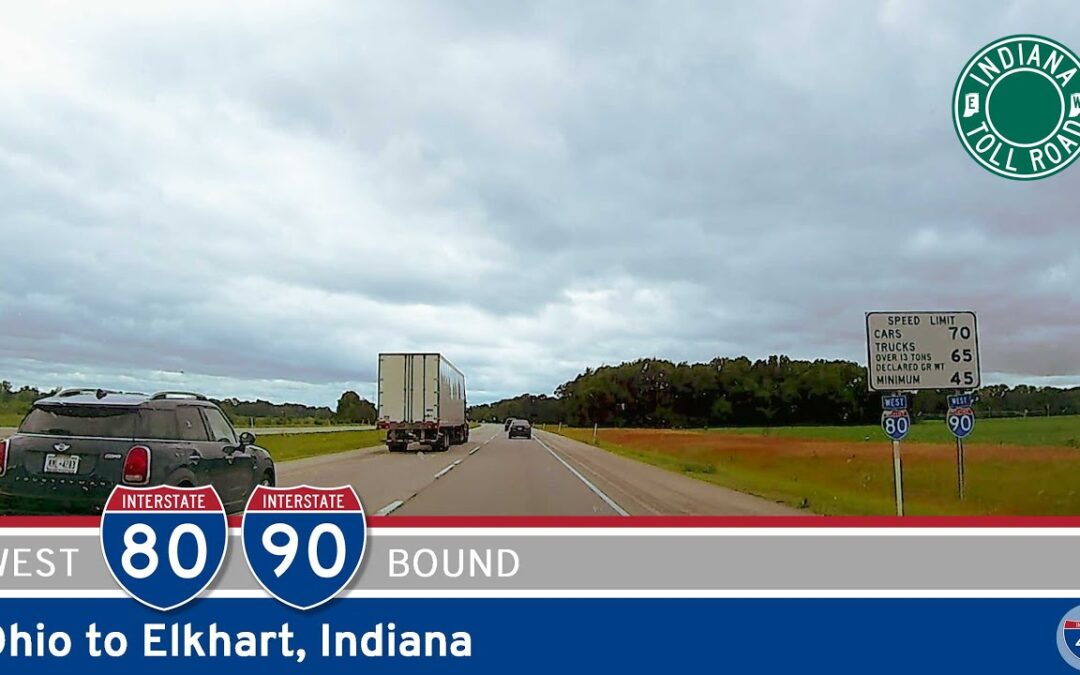 Interstate 80 / Interstate 90 ~ Indiana Toll Road: Ohio to Elkhart