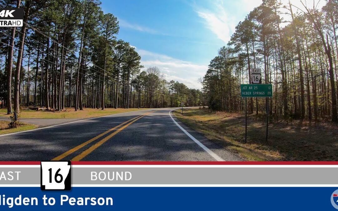 Arkansas Highway 16: Higden to Pearson