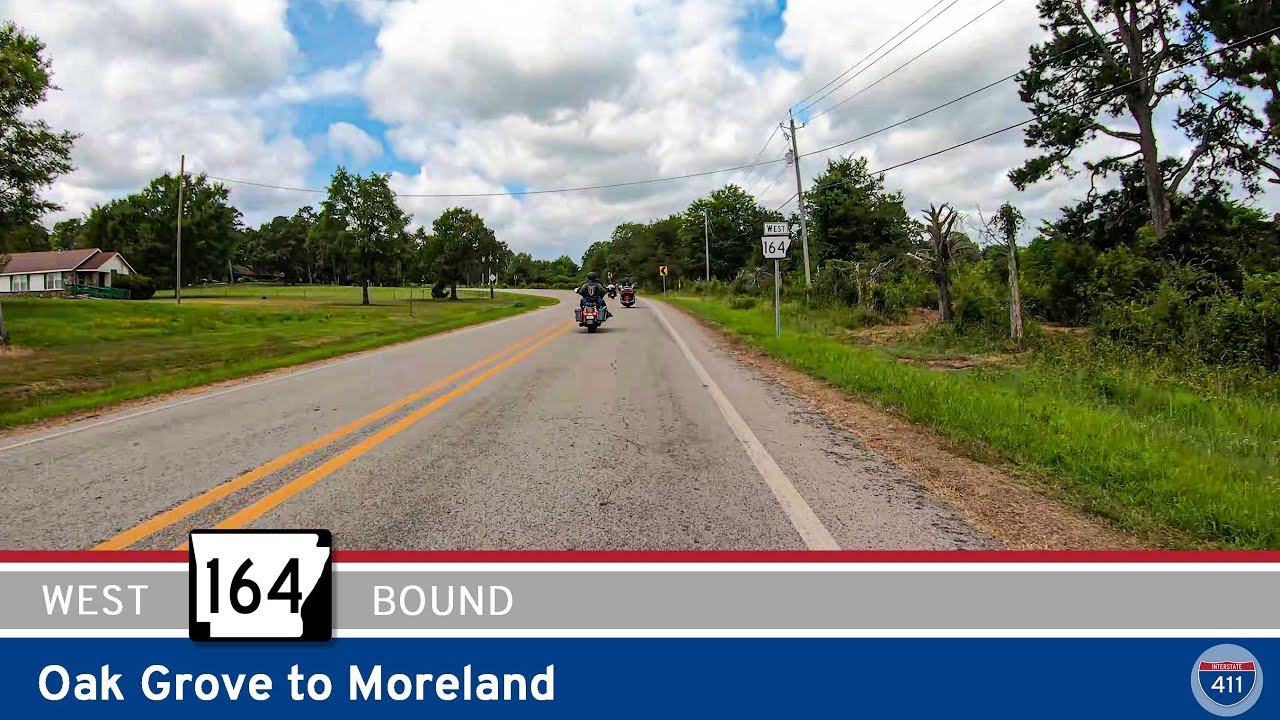 Arkansas Highway 164: Oak Grove to Moreland