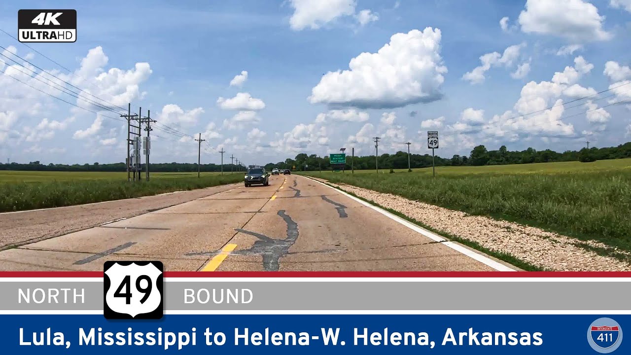 U.S. Route 49: Lula to Helena – Mississippi/Arkansas