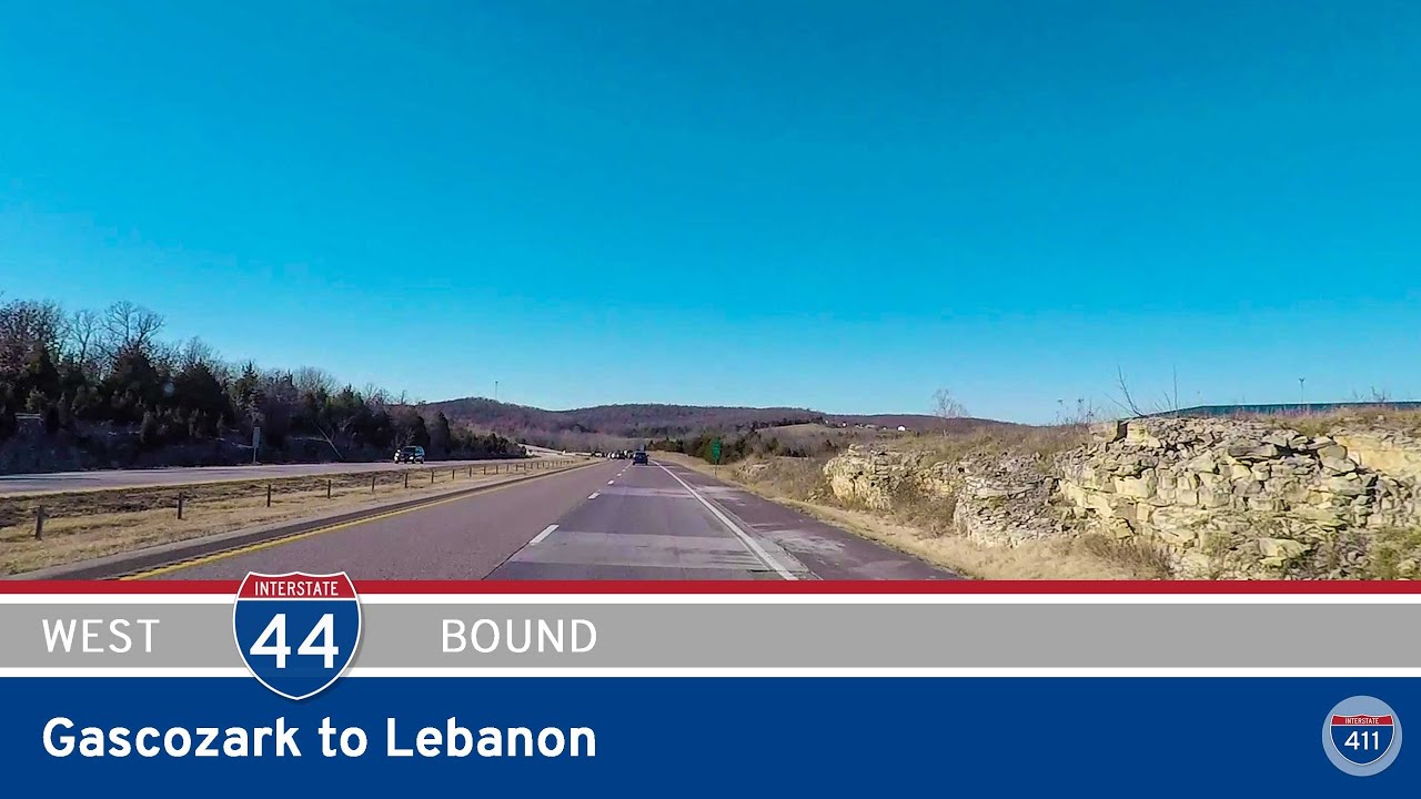 Interstate 44 – Gascozark to Lebanon – Missouri