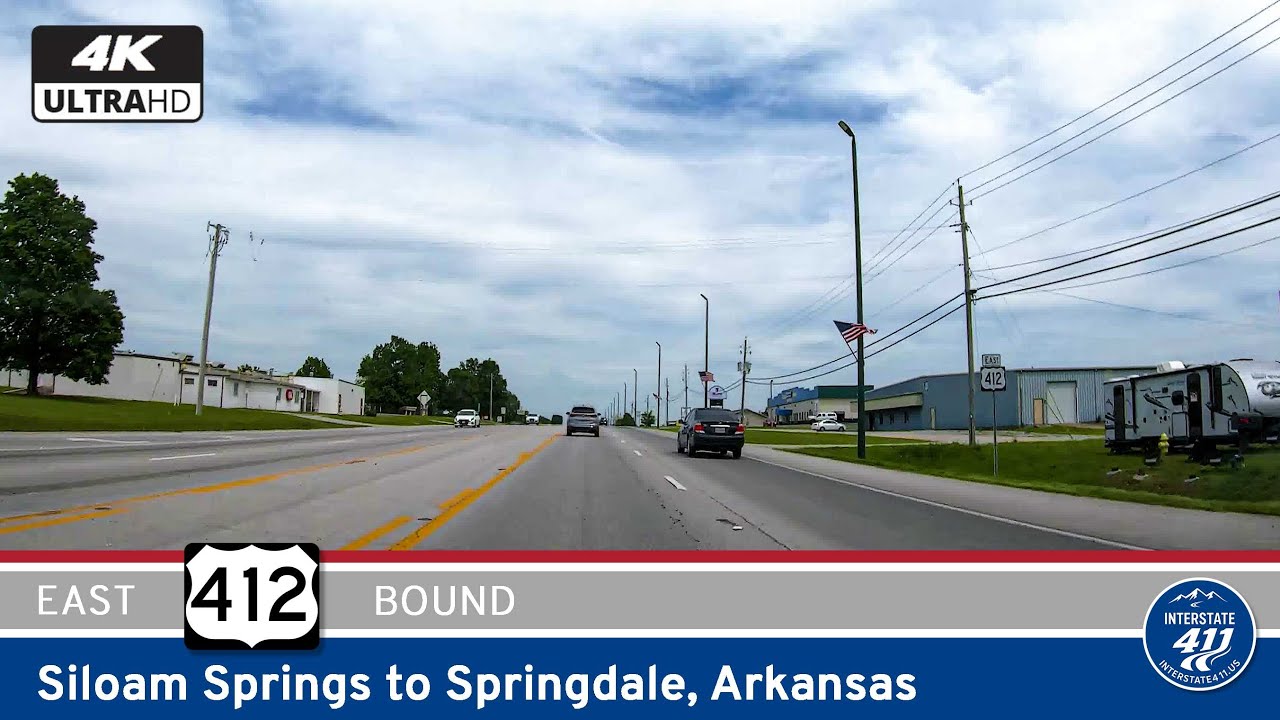 U.S. Route 412: Siloam Springs to Springdale – Arkansas