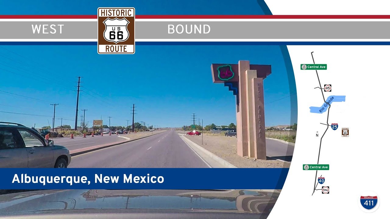 Historic Route 66 – Central Ave: Albuquerque – New Mexico