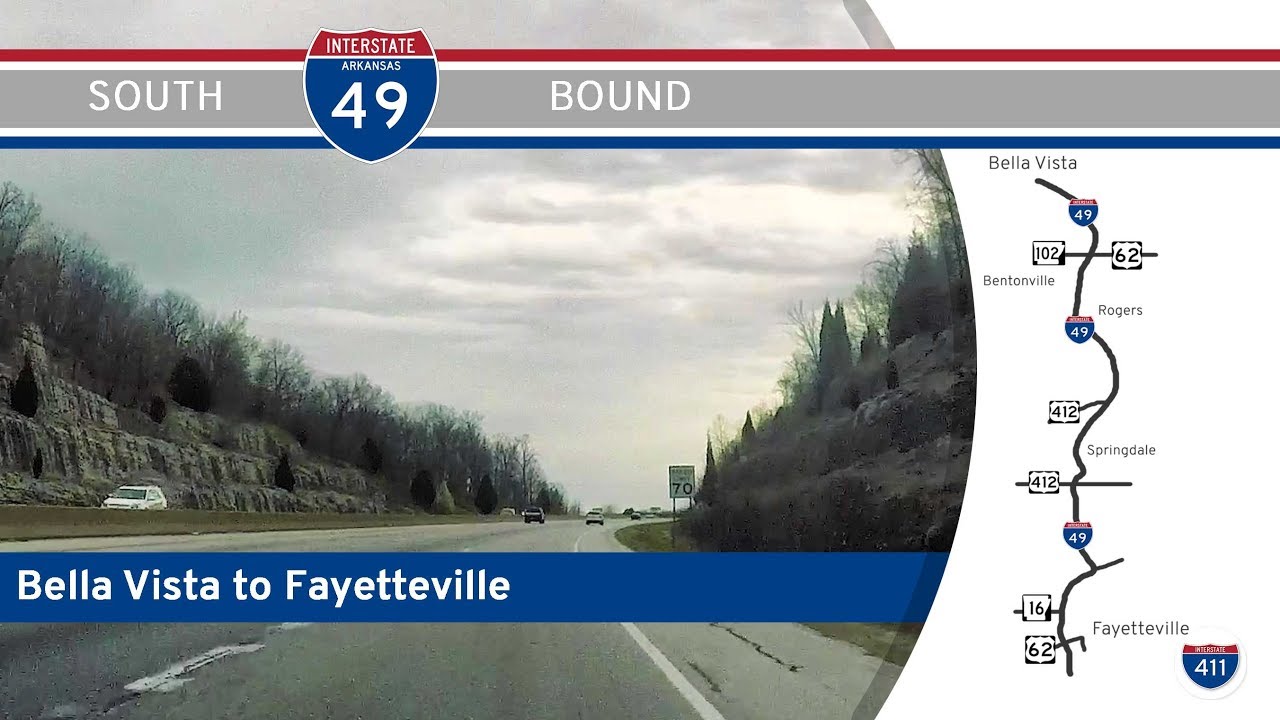 Interstate 49: Bella Vista to Fayetteville – Arkansas