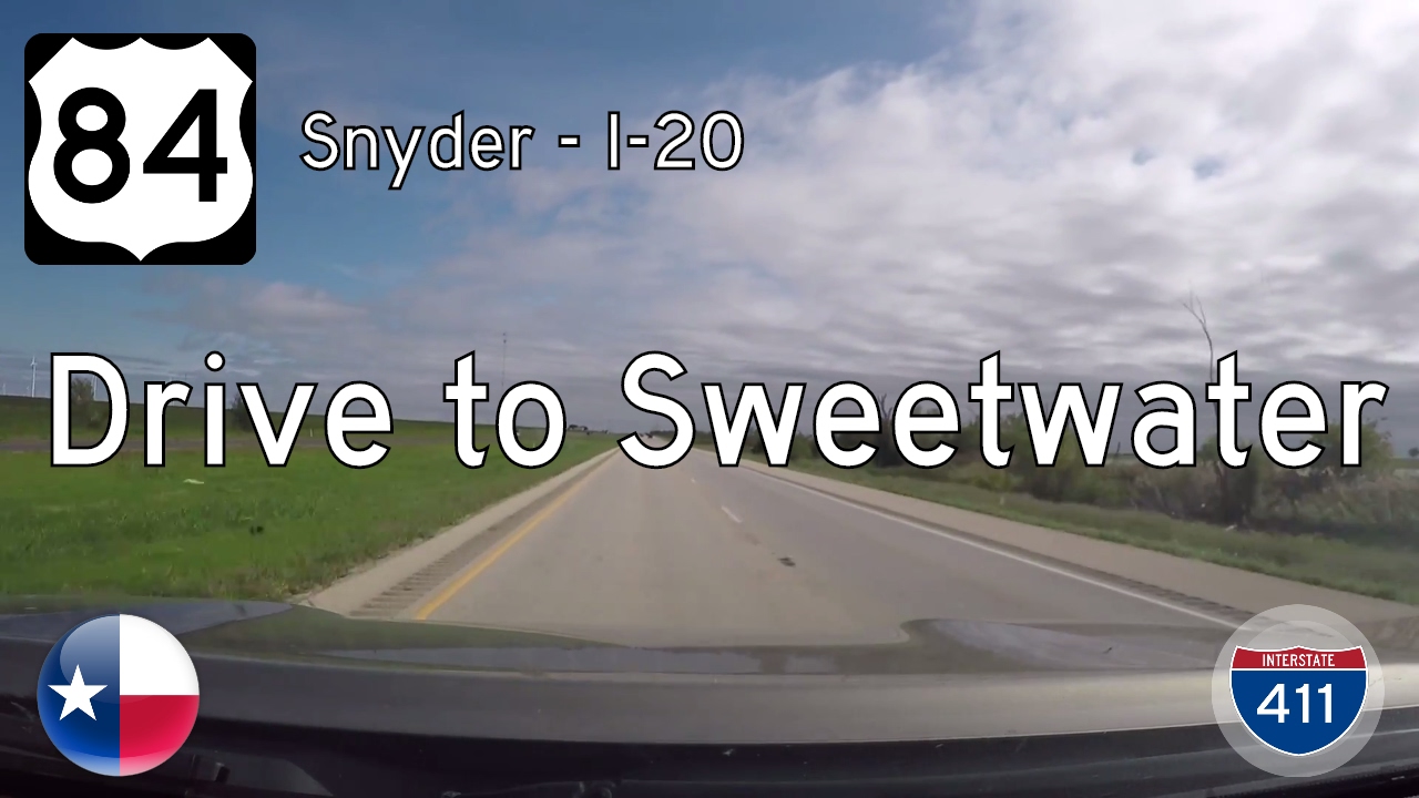 U.S. Route 84: Snyder to Sweetwater – Texas