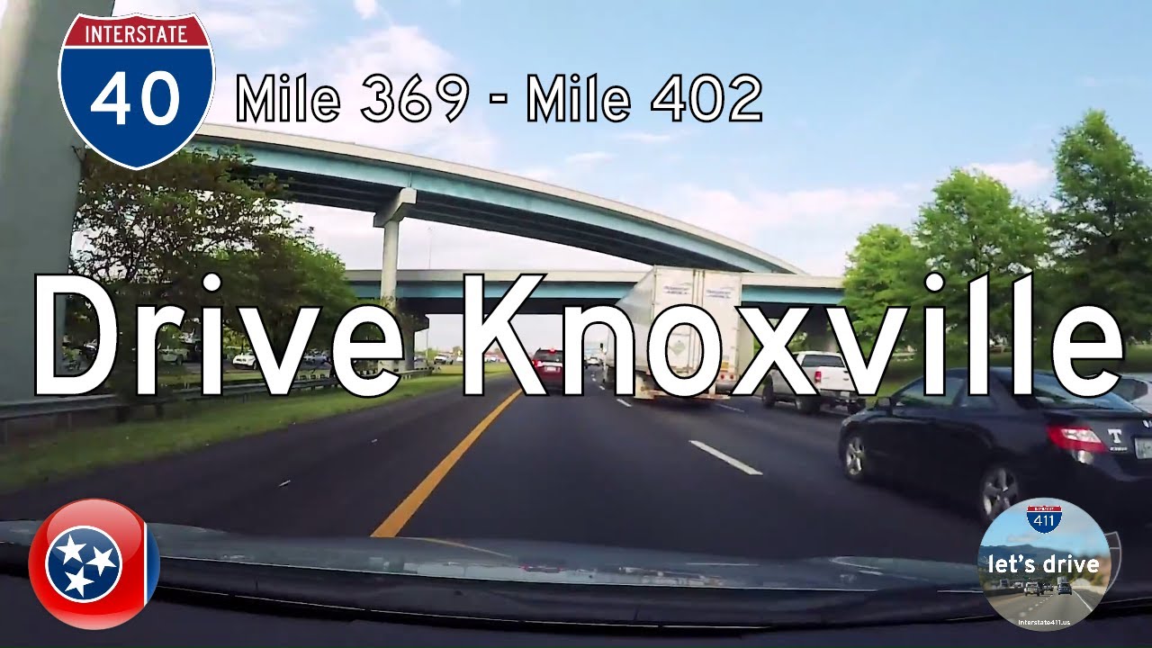 Interstate 40 – Knoxville to Midway ~ Tennessee
