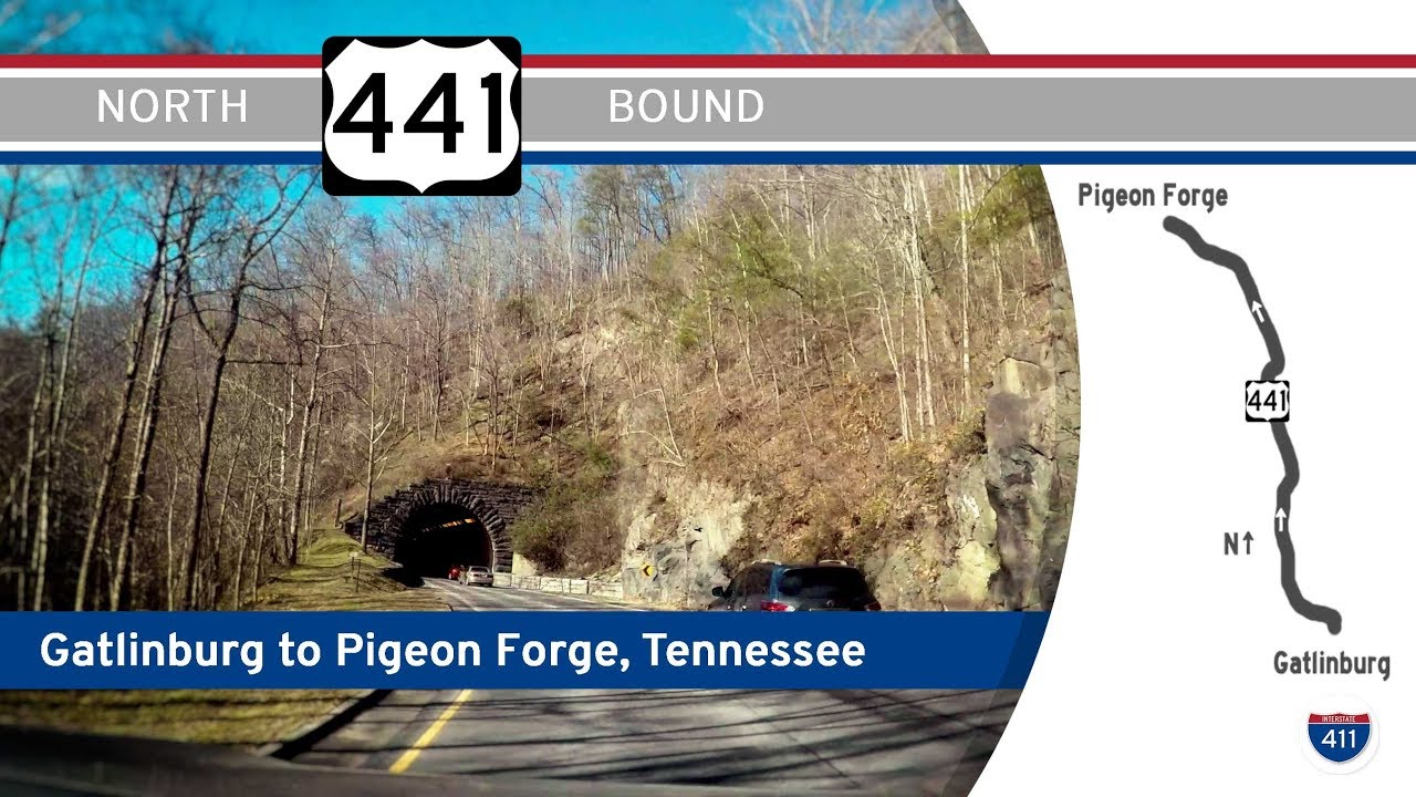U.S. Route 441: Gatlinburg to Pigeon Forge, Tennessee