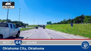Interstate 44: Westbound in Oklahoma City – Oklahoma