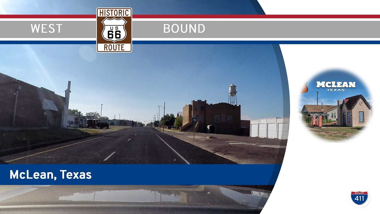 Historic Route 66: McLean – Texas