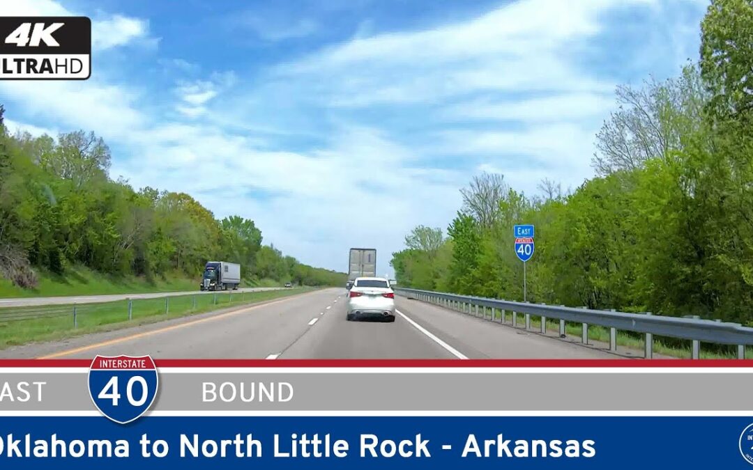 Interstate 40: Oklahoma Border to North Little Rock – Arkansas
