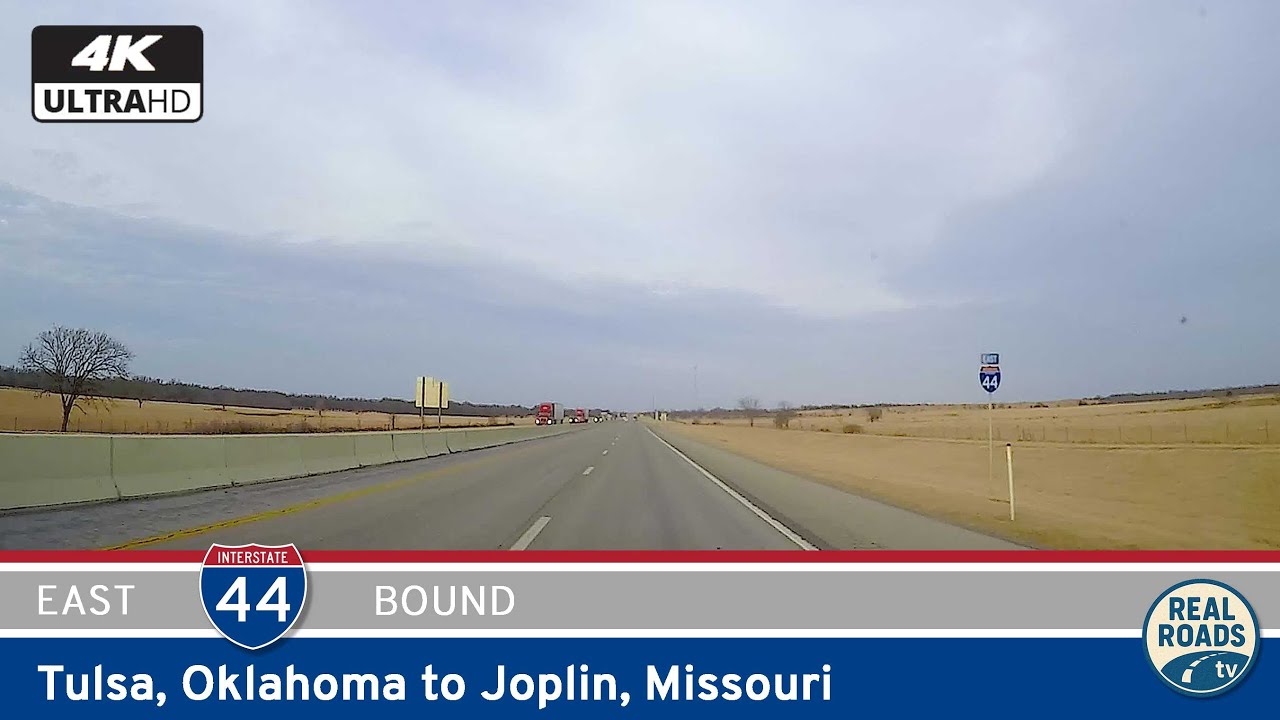 Interstate 44: Tulsa, Oklahoma to Joplin, Missouri