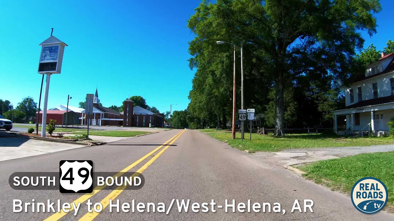U.S. Route 49: Brinkley to Helena/W. Helena – Arkansas