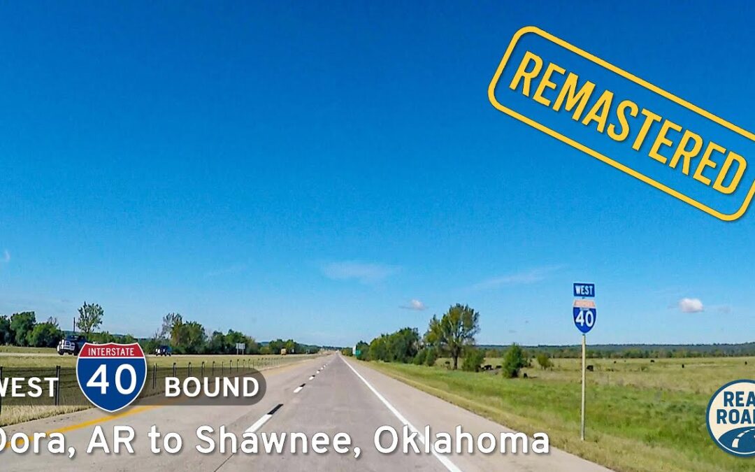 Interstate 40: Dora to Shawnee ~ Oklahoma