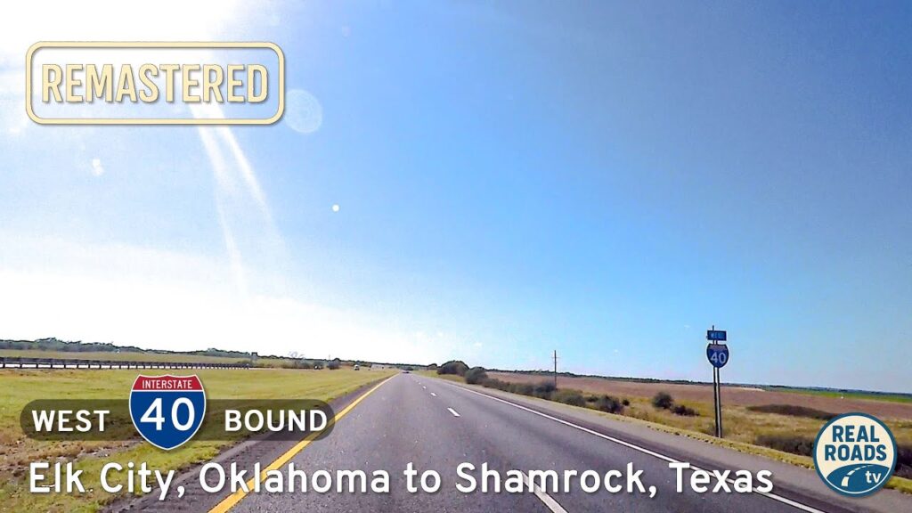 Interstate 40: Elk City, Oklahoma to Shamrock, Texas Real Roads, Real s - duftdqcze2qmaxresdefault -