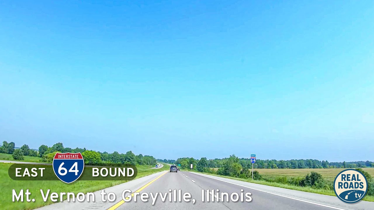 Interstate 64: Mt. Vernon to Grayville ~ Illinois