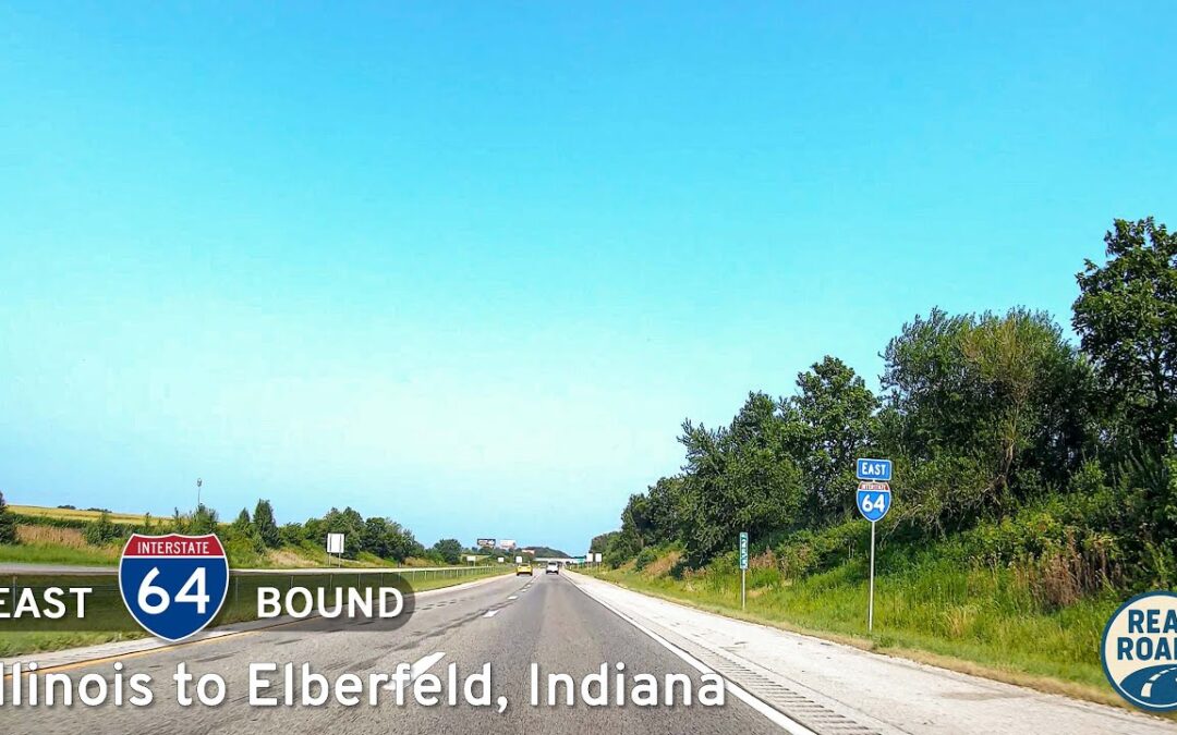 Interstate 64: Illinois to Elberfeld ~ Indiana